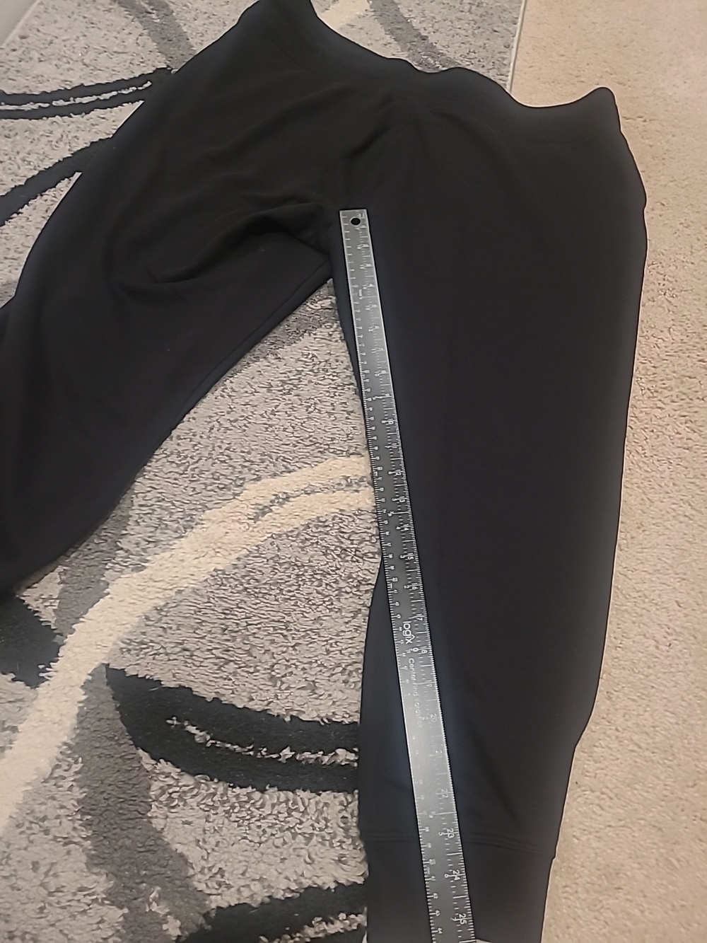 Calvin Klein Performance Logo Jogger Pants Black Plus Size 2X Drawstring Pockets - Picture 8 of 10